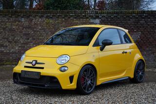 Abarth 695 Fiat Biposto Record A rare limited-edition Italian 'pocket rocket', No 69 of only 133 examples built, 8900 kilometers from new,Livery in 'Giallo Modena' with black leather and alcantara interior, 190 HP with a weight of 997 KG and a top speed of 230 km/h
