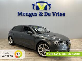 Audi A3 SPORTBACK 1.0 TFSI Sport Lease Edition 2x S Line | Incl garantie | Airco | LED | Half leder | Navigatie | Cruise control | 18" velgen | Isofix | NAP |