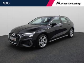 Audi A3 SPORTBACK 30 TFSI/111PK S Edition · Leder/stof · Parkeersensoren · LED