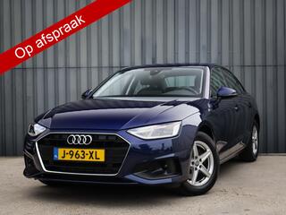 Audi A4 Limousine 35 TFSI Pro Line, (150 PK) Automaat, 1ste-Eigenaar, Audi-Dealer-Onderh., Navigatie/Apple-Carplay/Android-Auto, Cruise-Control, LM.-Velgen, Lane-Assist, Parkeersensoren, DAB, Licht-Zichtpakket, Keyless-Start, Airco/Climate-Control,  Privacy-Glas,