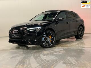 Audi e-tron E-tron 50 quattro Launch edition Black 71 kWh | EXCL. BTW | 3x S-LINE | PANO | BLACK OPTIC