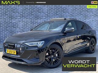 Audi e-tron Sportback 55 quattro S edition 95 kWh | Panoramadak | Navi | Memory | Stoelverwarming | Elec.Klep | Adapt.Cruise