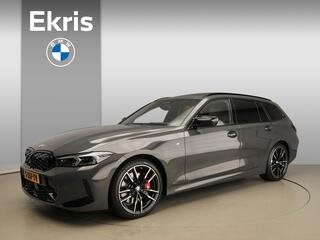 BMW 3-SERIE Touring M340d xDrive M-Sportpakket / LED / Leder / Navigatie / Schuifdak / Trekhaak / Keyles go / Elektr. zetels / DAB / Harman-kardon sound / Alu 19 inch