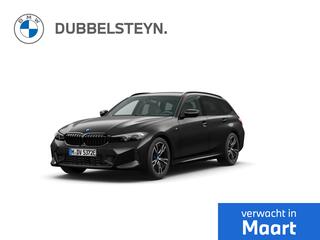 BMW 3-SERIE Touring 320e M Sportpakket | Trekhaak met elektrisch wegklapbare kogel | Stuurwielrand verwarmd | Extra getint glas in achterportierruiten en achterruit | Parking Assistant | HIFI System | M hoogglans Shadow Line met uitgebreide omvang