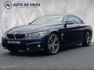 BMW 4-SERIE Cabrio 435i Automaat 306pk M-Sport Zwart leder + Navigatie + Adaptive cruise + Trekhaak