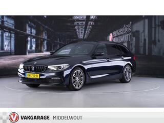 BMW 5-SERIE Touring 520i High Exe/Sportl/18"/M Onderst/Shadowl/Navi/Clima/Priv.Glas