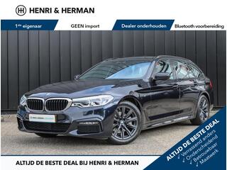 BMW 5-SERIE 520i High Executive (1ste eig./LEER/Camera/M-Pakket/T.haak/Electr.klep/LED)