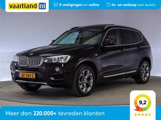 BMW X3 xDrive20d 190pk High Executive X-Line Aut. [ Panorama Leder Navi prof. ]