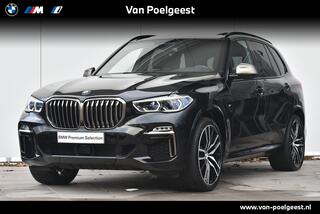 BMW X5 M50d High Executive M-Sport Glazen Schuifdak / 22 Inch / Comfort Acces / Soft Close / Zwenkhaak / Getinte Ramen Achter / Clarity Glass / Stoelverwarming Achter / Lederen Dashboard / Laser Light / Harman Kardon