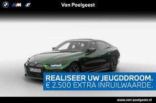BMW i4 M50 High Executive 84 kWh | Trekhaak met elektrisch wegklapbare kogel | Elektrisch bediend glazen schuif-/kanteldak