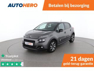 Citroen C3 1.2 PureTech Shine 110PK | SL37368 | Climate | Cruise | Apple/Android | Parkeersensoren A | Achteruitrijcamera | Lichtmetaal |