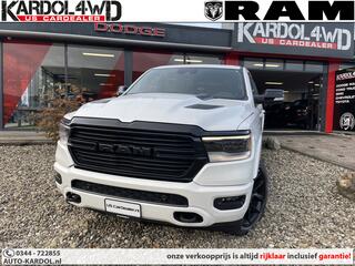 Dodge RAM PICKUP 1500 5.7 V8 4x4 Crew Cab Laramie Night GT SPECIAL TRX LOOK |PANORAMADAK | 12INCH | GT | Trekhaak 13polig | LPG