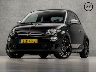 Fiat 500 1.0 Hybrid Rockstar Sport (PANORAMADAK, APPLE CARPLAY, GROOT NAVI, CLIMATE, DIGITAL COCKPIT, LEDEREN SPORTSTOELEN, XENON, ZWART HEMEL, LM VELGEN, GETINT GLAS, NIEUWSTAAT)