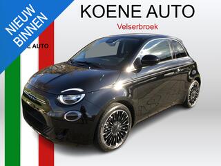 Fiat 500 3+1 Icon 42 kWh DIRECT LEVERBAAR NAVI CLIMATE CAMERA STOELVERWARMING 17" APPLE/ANDROID
