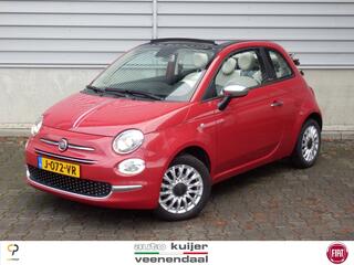 Fiat 500C Cabriolet | Hybride | Lounge | Apple Carplay/Android Auto |