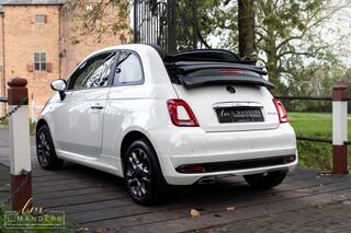 Fiat 500C 1.0 Hybrid Rockstar 2021 WIT | Cabrio | Sport | Leder | Airco