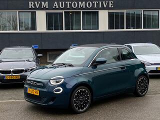 Fiat 500C La Prima 42 kWh ORG. NL. NAP KM. CAMERA | LEDER | SUPER NETTE AUTO