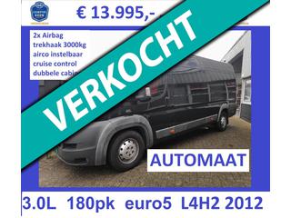 Fiat DUCATO Z. 2012 3.0L 177pk AUTOMAAT L4H2 Cruise Airco 2x airbag