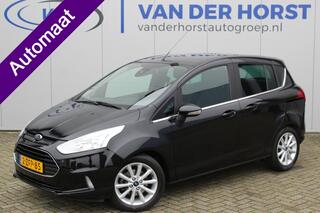 Ford B-MAX 1.6-105pk TI-VCT Titanium AUTOMAAT ! Zeer nette en luxe hoogzitter ! Slechts 35.000km ! Volautm. airco, voorraamverwarming, panoramadak, trekhaak, cruise cntrl, LM wielen, camera,  navigatie, telefoonvoorb. etc.