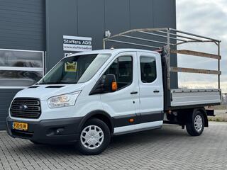 Ford TRANSIT 350 2.0 TDCI 131pk L3 Pick-up Dubbel Cabine 7-Pers | Airco | Trekhaak 2650KG | Cruise | Bluetooth | Radio/MP3