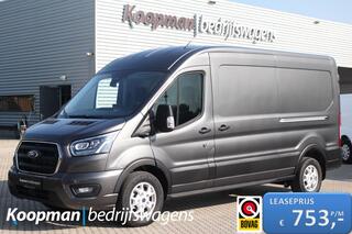 Ford TRANSIT 350 2.0 TDCI 170pk L3H2 Limited | Sync4 12" | L+R Zijdeur | Carplay/Android | 360° Camera | Adap. Cruise | Lease 753,- p/m