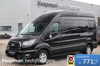 Ford TRANSIT 350 2.0 TDCI 170pk L3H3 Limited | Sync4 12" | L+R Zijdeur | Carplay/Android | 360° Camera | Adap. Cruise | Lease 771,- p/m