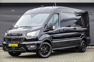 Ford TRANSIT L3H2 130Pk | Raptor Edition | Dubbele Schuifdeur | Agate Black