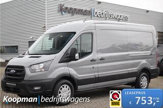 Ford TRANSIT 350 2.0TDCI 170pk L3H2 Trend | Automaat | Adaptive Cruise | L+R Zijdeur | Sync 4 13" | Camera | Carplay/Android | Lease 753,- p/m