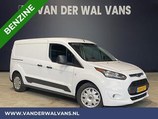 Ford TRANSIT CONNECT L2 met sterke 101pk **Benzine** motor Euro6 Airco | Parkeersensoren | 3-zits | BPM VRIJ Bijrijdersbank, Bluetooth telefoonvoorbereiding