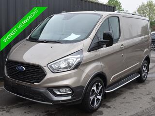 Ford TRANSIT CUSTOM 300S Active 130PK Airco, Cruise, Apple CP / Android Auto, 17" LM Velg!! NR. B03*