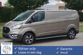Ford TRANSIT CUSTOM 300L Active 130PK Airco, Apple CP/Android Auto / Camera, 17"LM!! NR. 398