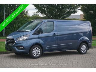 Ford TRANSIT CUSTOM 300L 170PK Limited AUT Camera, Cruise, Trekhaak Apple CP / Android Auto NR. P01*