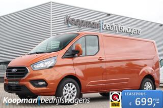 Ford TRANSIT CUSTOM 300 2.0TDCI 170pk L2H1 Limited | Automaat | Carplay/Android | Airco | Cruise | Camera | PDC | Navi | Lease 699,- p/m