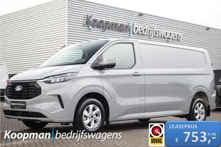 Ford TRANSIT CUSTOM 300 2.0TDCI 170pk L2H1 Automaat L2H1 Limited | Adapt. cruise | LED | Sync 4 13" | Keyless | Camera | Driver assist pack | Lease 753,- p/m