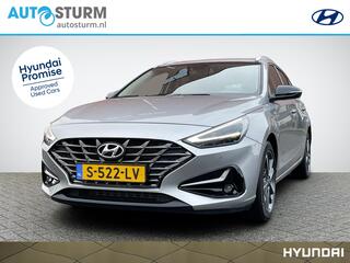 Hyundai I 30 Wagon 1.5 T-GDi MHEV Premium | Navigatie | Camera | Leder | Stuur- + Stoelverwarming | Apple Carplay/Android Auto | LED Koplampen | Keyless Entry | Rijklaarprijs!