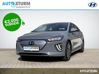 Hyundai IONIQ Premium EV 38 kWh *SUBSIDIE MOGELIJK* | Navigatie | Camera | Adapt. Cruise Control | Stuur- + Stoelverwarming | Geheugenstoel | Stoelventilatie | Rijklaarprijs!