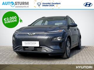 Hyundai Kona EV Premium 64 kWh *SUBSIDIE MOGELIJK* | Leder | Head-Up Display | Stuur- + Stoelverwarming | Apple Carplay/Android Auto | Premium Audio | Rijklaarprijs!