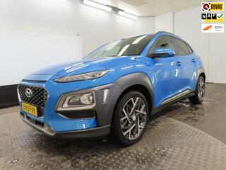 Hyundai Kona 1.6 GDI HEV Premium+Volleder+Navigatie+Camera+stoel-stuur-verwarming+18"Lmv = SUPER LUXE !!