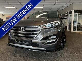 Hyundai TUCSON 1.6 T-GDi Premium 4WD / Pandak / Leer + klima / BLIS / Afn Trekhaak / Dab+ / Aple Carplay / 19 inch - Alle opties -