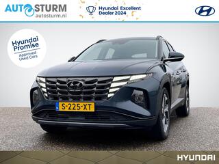 Hyundai TUCSON 1.6 T-GDI HEV Premium | Vol-Leder | Digitaal Instrumentenpaneel | Adapt. Cruise Control | Apple Carplay/Android Auto | Stoelverwarming | Dodehoek Detectie | 360° Camera | Rijklaarprijs!