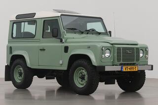Land Rover DEFENDER 2.2 D HT 90" Heritage | Originele NL-Auto | Marge | Leder | Glazen-Kanteldak | Stoelverwarming | Airco | Trekhaak
