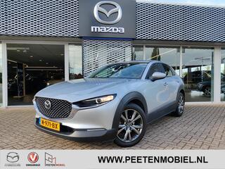 Mazda CX-30 2.0 SkyActiv-G Automaat ¤ 1.000,- NIEUWWJAARSKORTING | NAVIGATIE | RADAR CRUISE CONTROL | 18" LICHTMETALEN VELGEN | TREKHAAK AFNEEMBAAR |