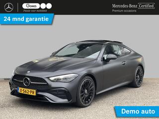 Mercedes-Benz 200 CLE Coupé AMG Line | Premium | Nightpakket | Panoramadak | 360° Camera | Sfeerverlichting | Burmester | Memorystoelen Verwarmd | Rijassistentiepakket Plus | Apple & Android Carplay