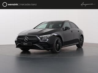 Mercedes-Benz 250 A-klasse Limousine e AMG NIGHT | Panoramadak | Sfeerverlichting | Achteruitrijcamera | Stoelverwarming | DAB+ Radio | Pananorama-schuifdak | High-performance LED |