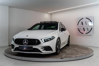 Mercedes-Benz A-KLASSE 200 Premium AMG 164PK | Pano | LED | Sfeer | Side Assist | Draadloze oplader | VOL!