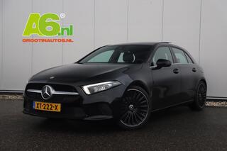 Mercedes-Benz A-KLASSE 180 Business Solution Automaat Panoramadak Widescreen Full LED Half Leder 19 inch Velgen Navigatie Achteruitrijcamera Lane Assist Inklapbare Spiegels Dealer Onderhouden!