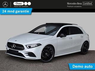 Mercedes-Benz A-KLASSE 200 AMG Line | Nightpakket | Panoramadak | Achteruitrijcamera | Stoelverwarming | Sfeerverlichting