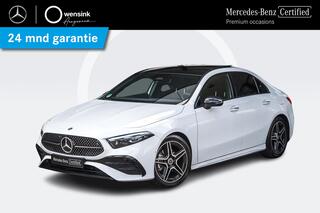 Mercedes-Benz A-KLASSE 180 Limousine AMG Line | Facelift | Panorama-schuifdak | Achteruitrijcamera | Stoelverwarming | MULTIBEAM LED | Sfeerverlichting | nightpakket