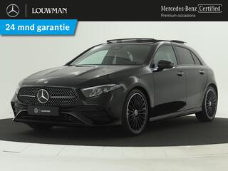 Mercedes-Benz A-KLASSE 180 AMG Line | Premium Pack | Nightpakket | Panoramaschuifdak | Smartphone-integratie |