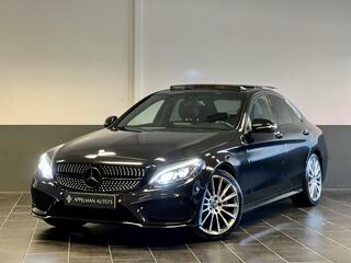 Mercedes-Benz C-KLASSE 180 Prestige AMG | Pano | Navi | Leder | Dealer Onderhouden |